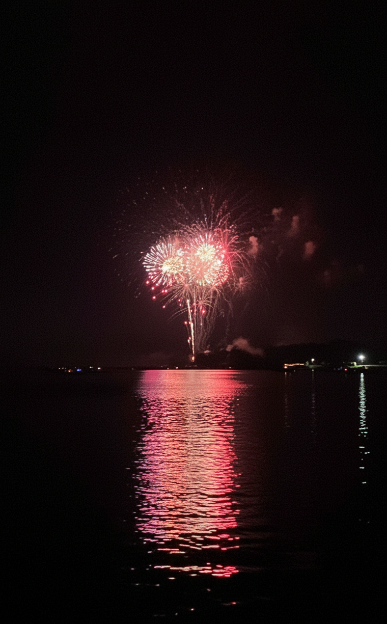 Annual Labor Day Weekend Fireworks over Lake Mattoon